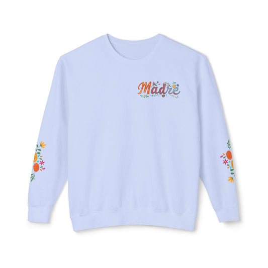 Madre | Motherhood Floral Sleeve Sweatshirt