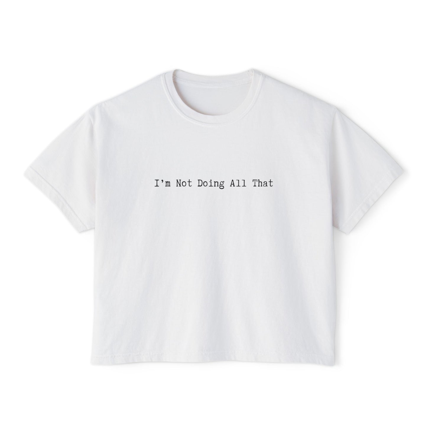 Women's Boxy Tee