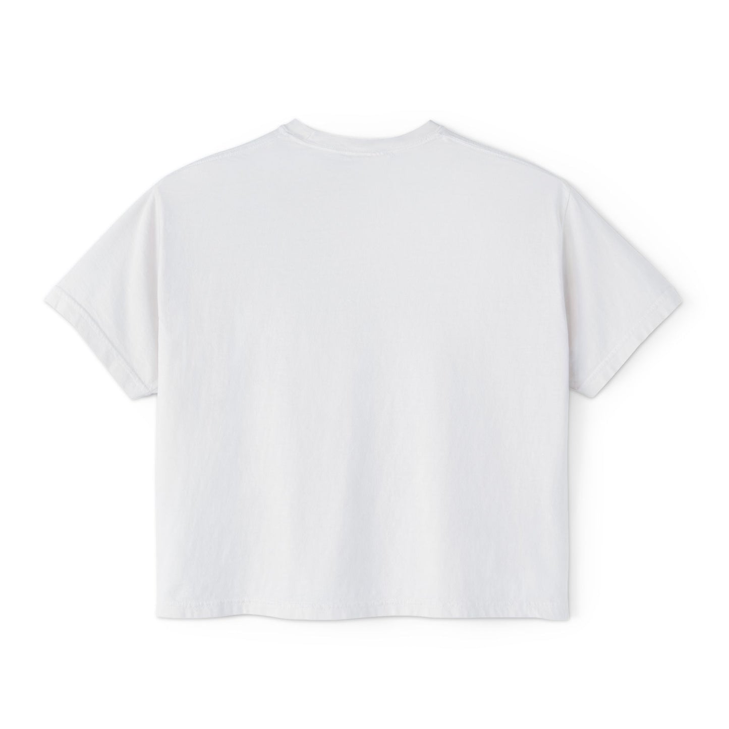 White t-shirt on a white background
