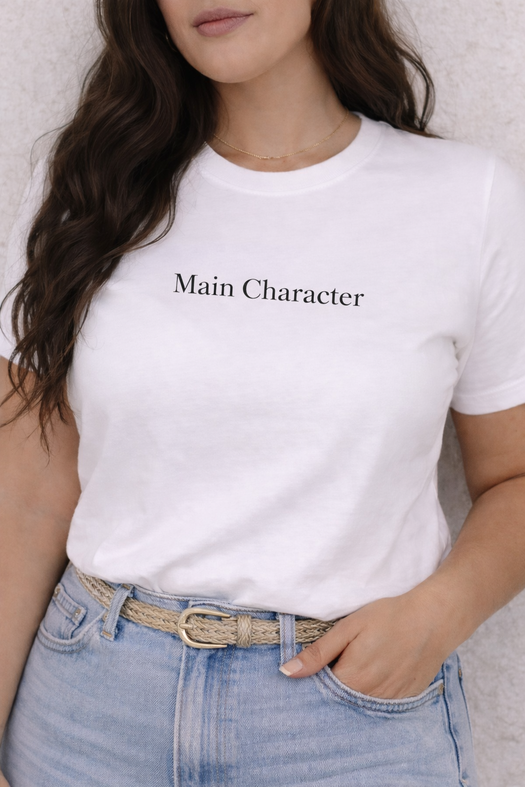 She Speaks: Main Character T-shirt